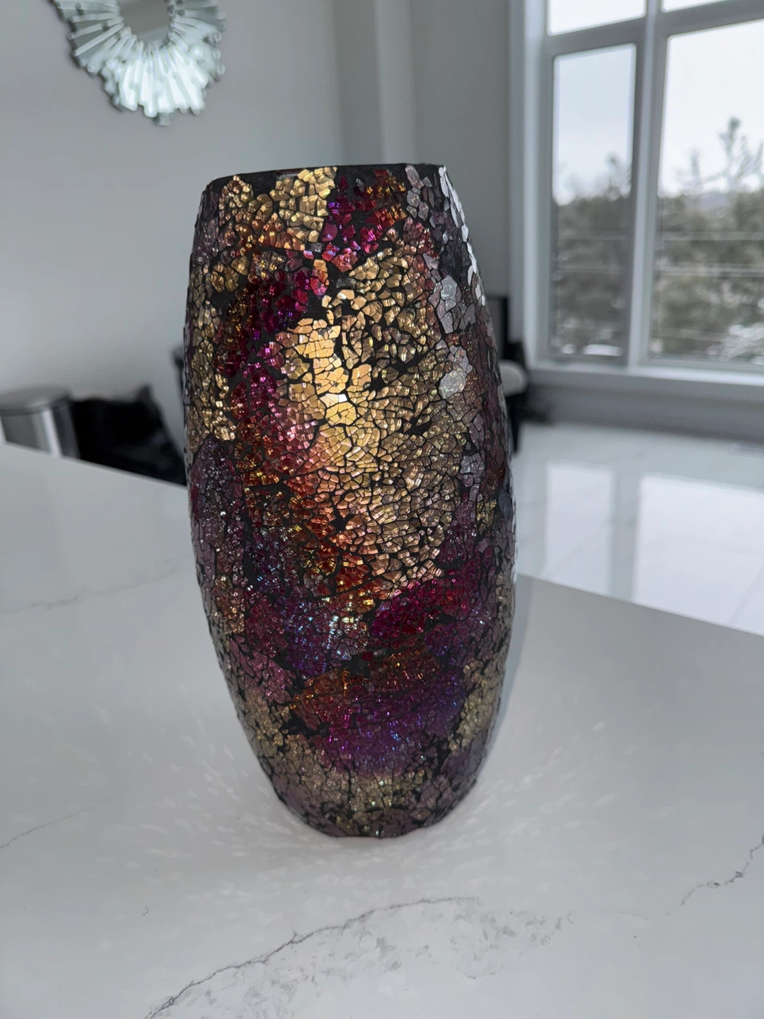 Mosaic Glass Vase - Small - photo 3