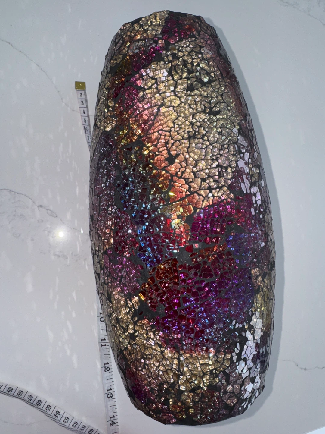 Mosaic Glass Vase - Small - photo 4
