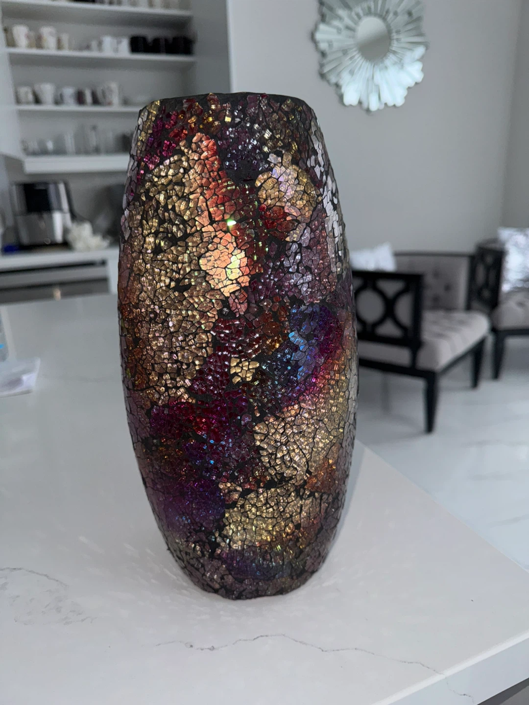 Mosaic Glass Vase - Small - photo 2
