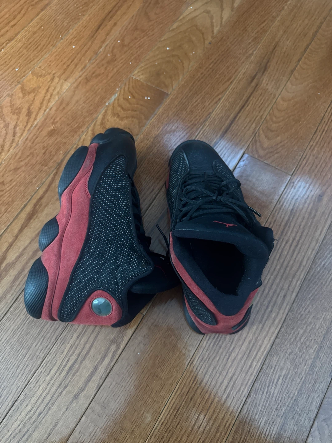 Air Jordan 13 Retro Black Red "Bred" Shoes - photo 2