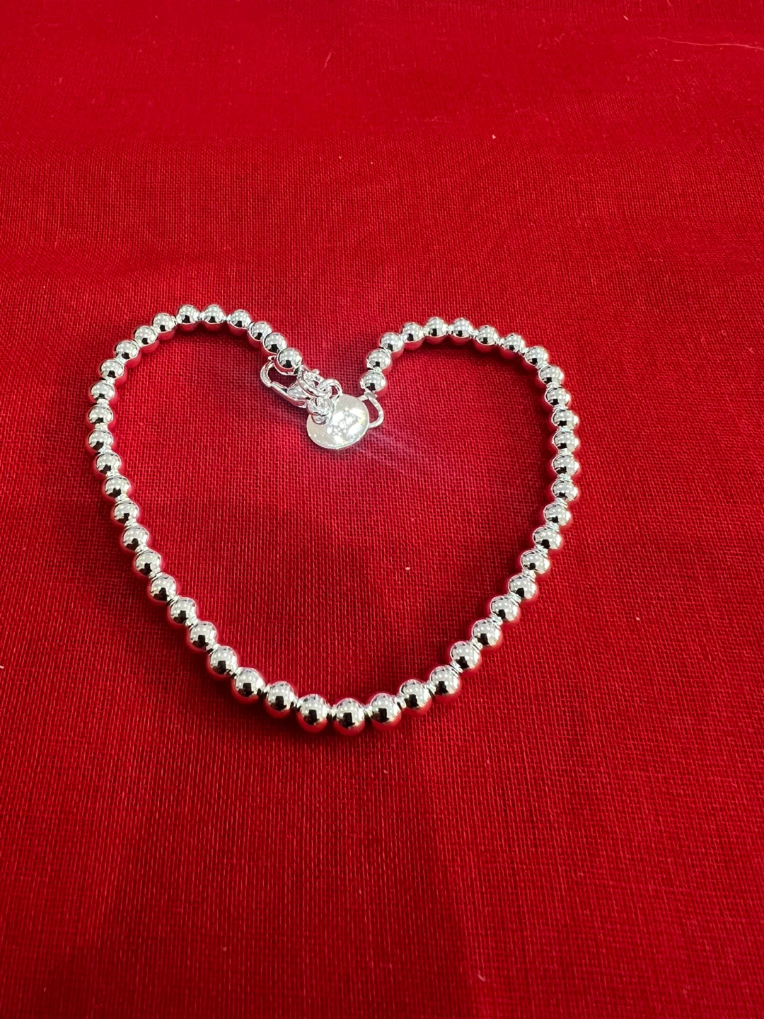 925 Sterling Silver Beaded Bracelet - photo 3