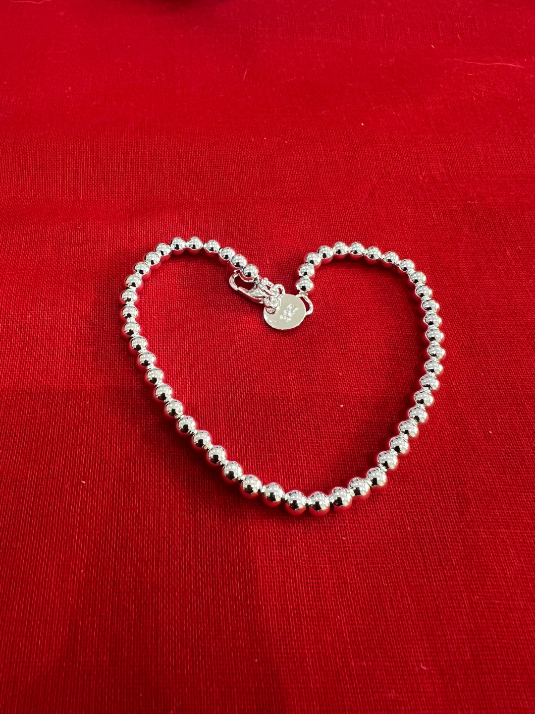 925 Sterling Silver Beaded Bracelet - photo 4