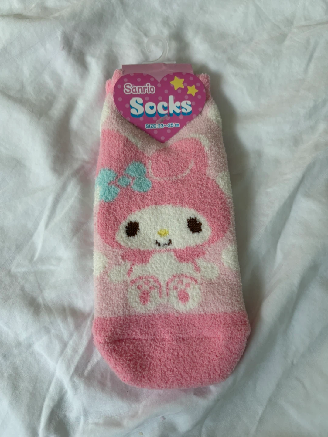 licensed from japan Sanrio My Melody Fuzzy Socks