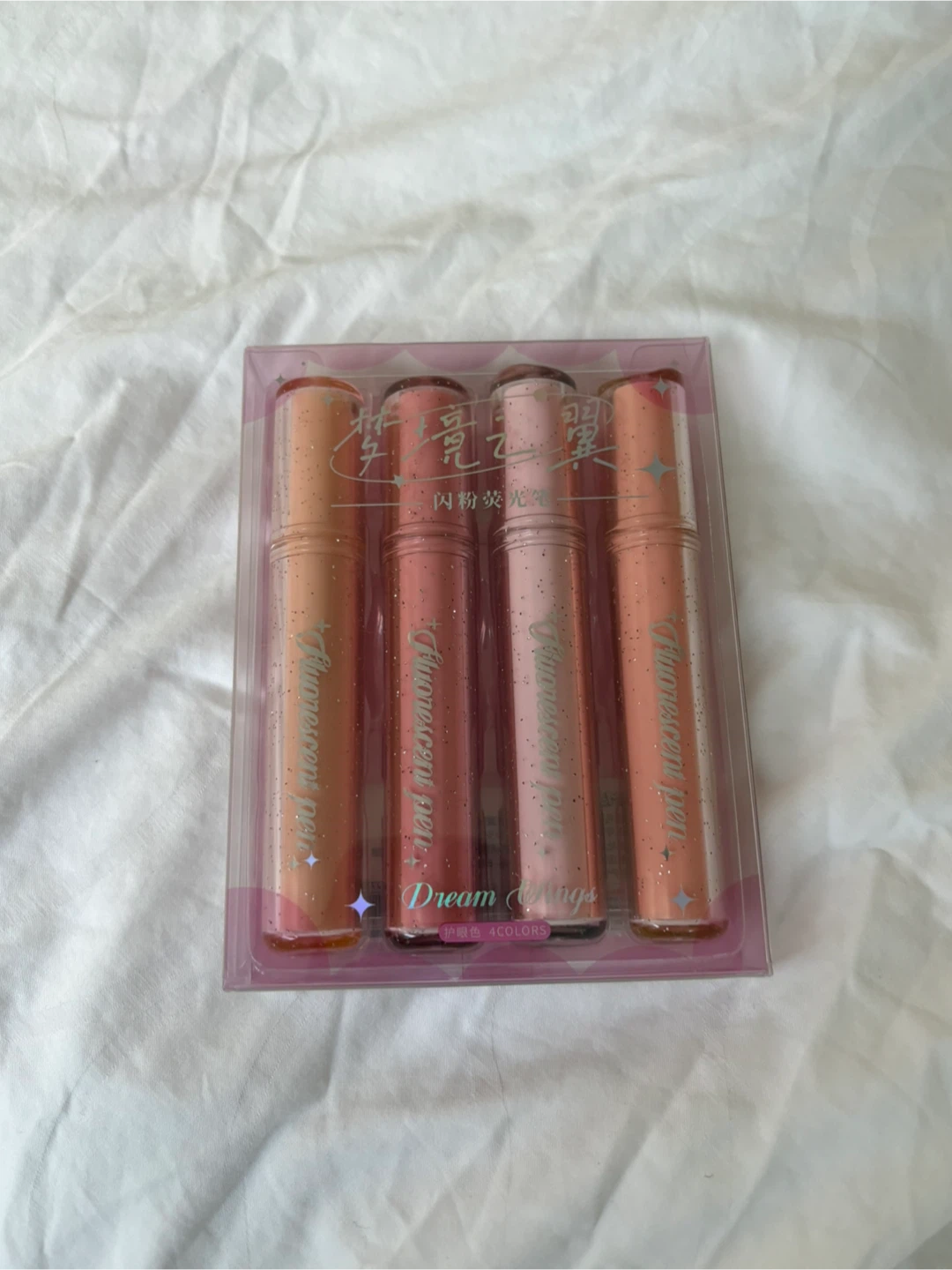 Stationary -  Dream Wings 4 Colors Highlighter