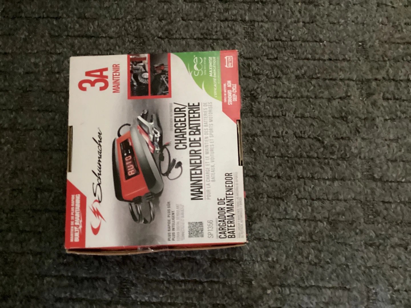 Schumacher 3A Battery Charger/Maintainer SP1366