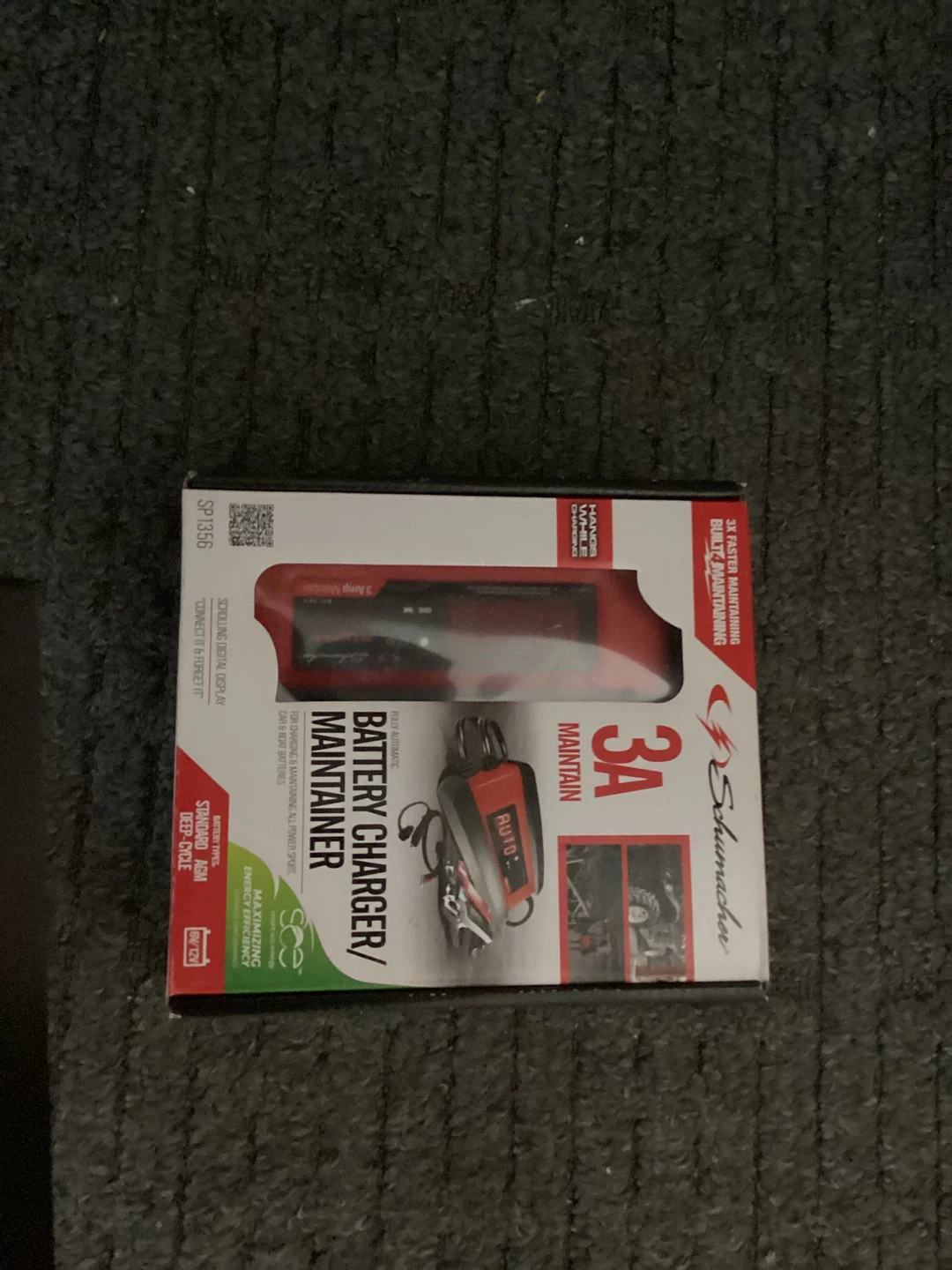 Schumacher 3A Battery Charger/Maintainer SP1366 - photo 2