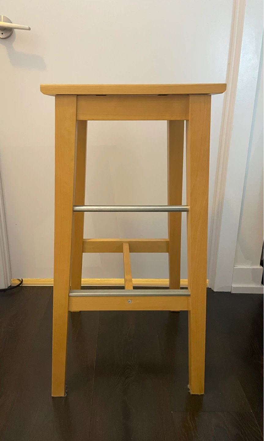 IKEA NILSOLLE Bar Stool 29"(74cm) - photo 2