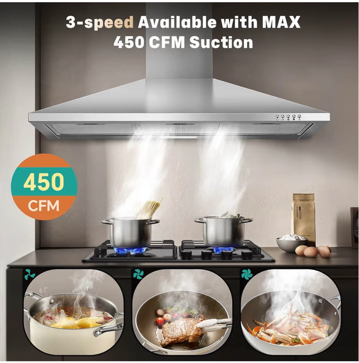 Stainless Steel Range Hood - photo 4