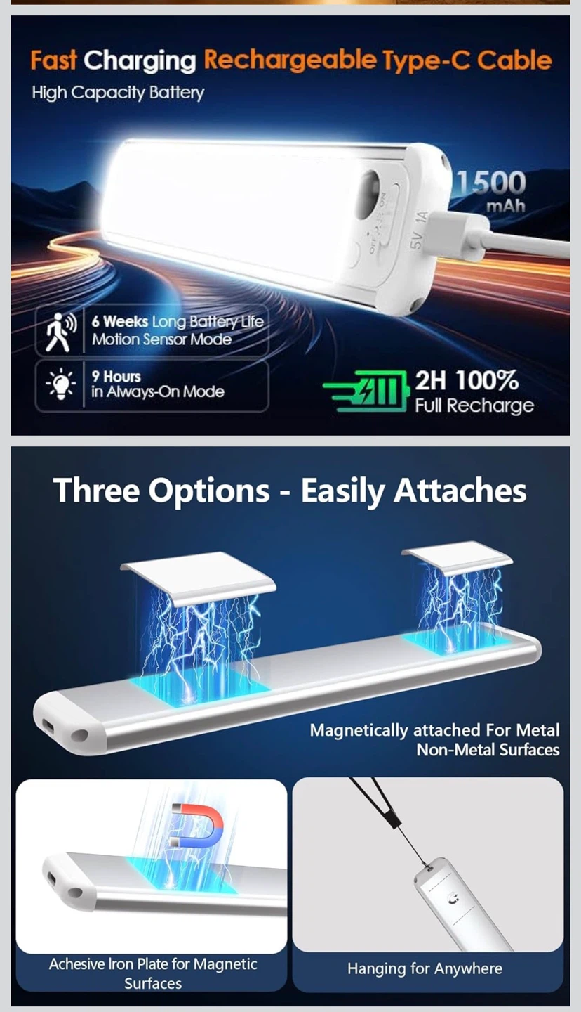 3 Color Smart Sensor Light - photo 3