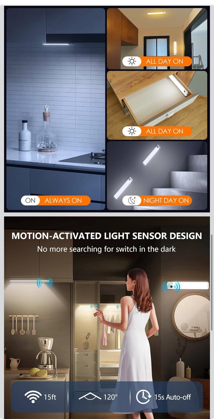 3 Color Smart Sensor Light - photo 4