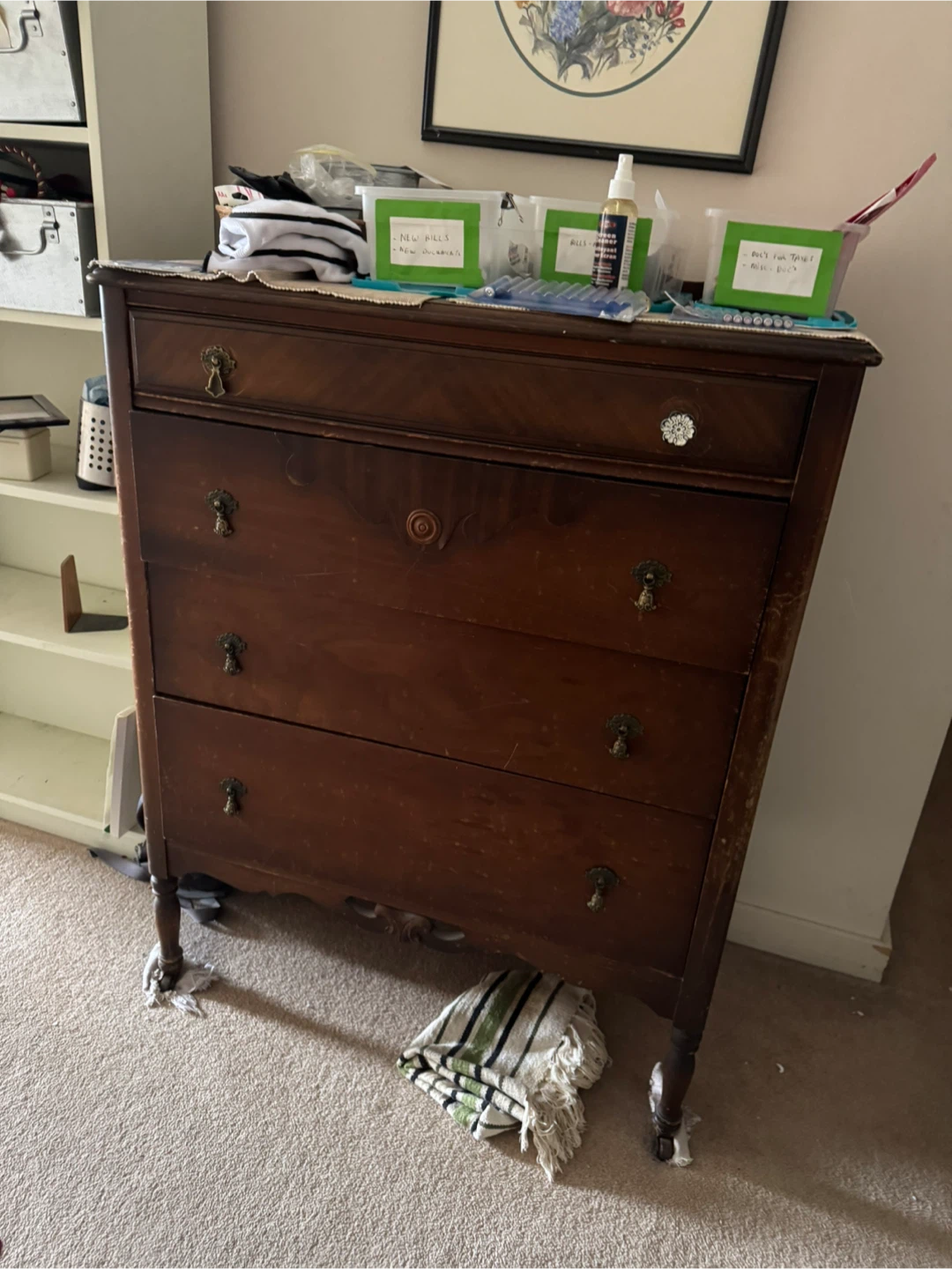 Antique Wooden Dresser