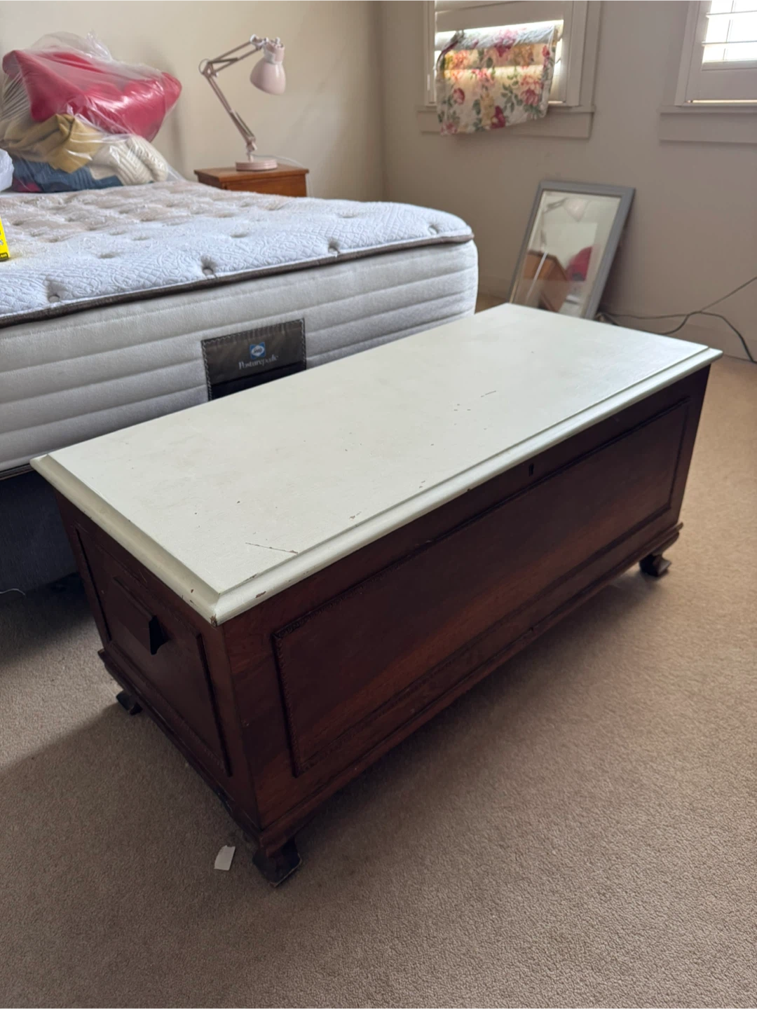Vintage Wooden Storage Chest