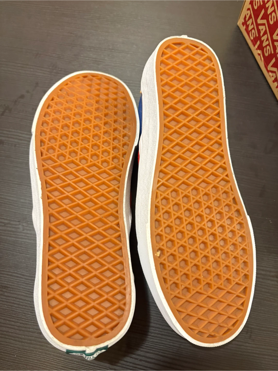 Vans Classic Slip-On Shoes (Yacht Club)Red Blue Yellow Size 9 - photo 5