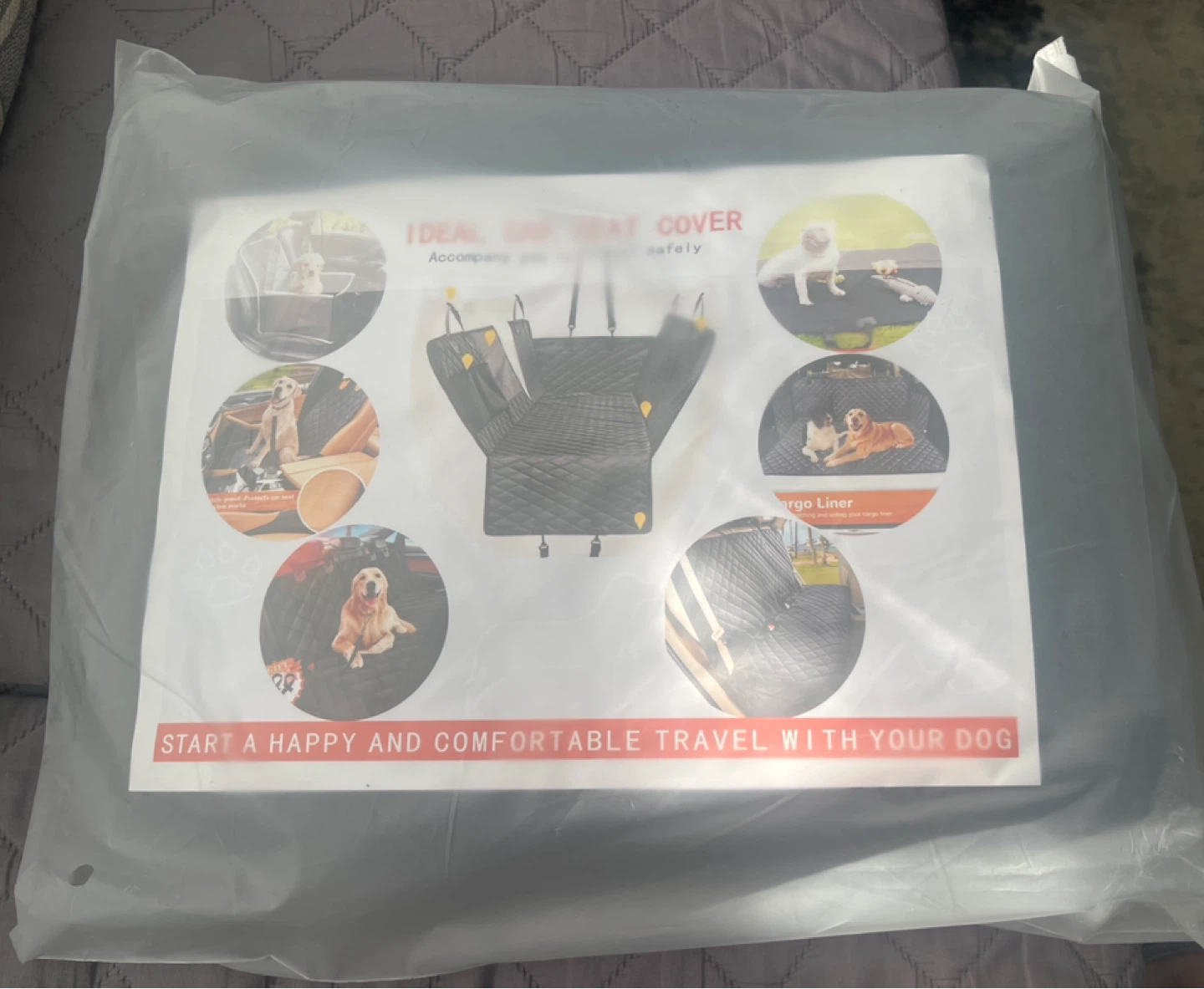 Dog Car Seat Cover - New
