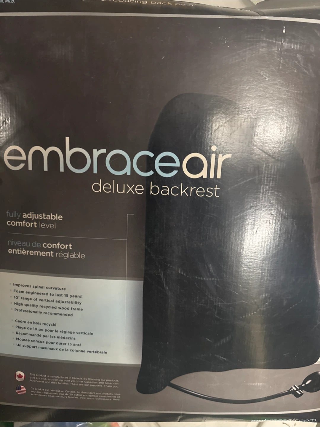 EmbraceAir Deluxe Backrest