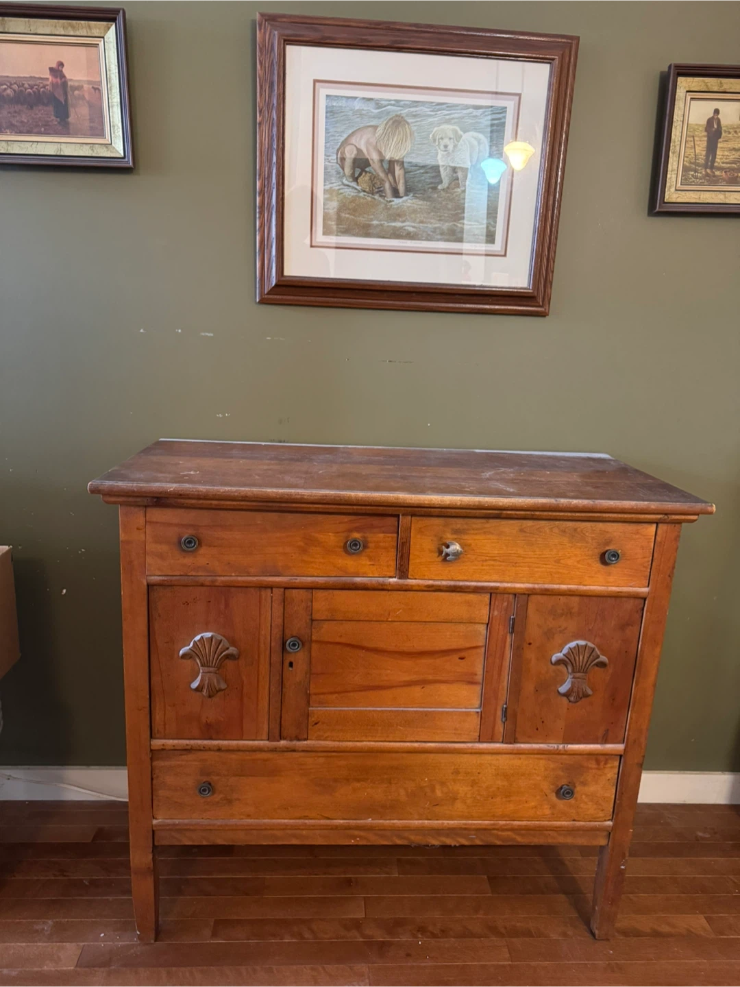 Antique Wooden Sideboard / Buffet