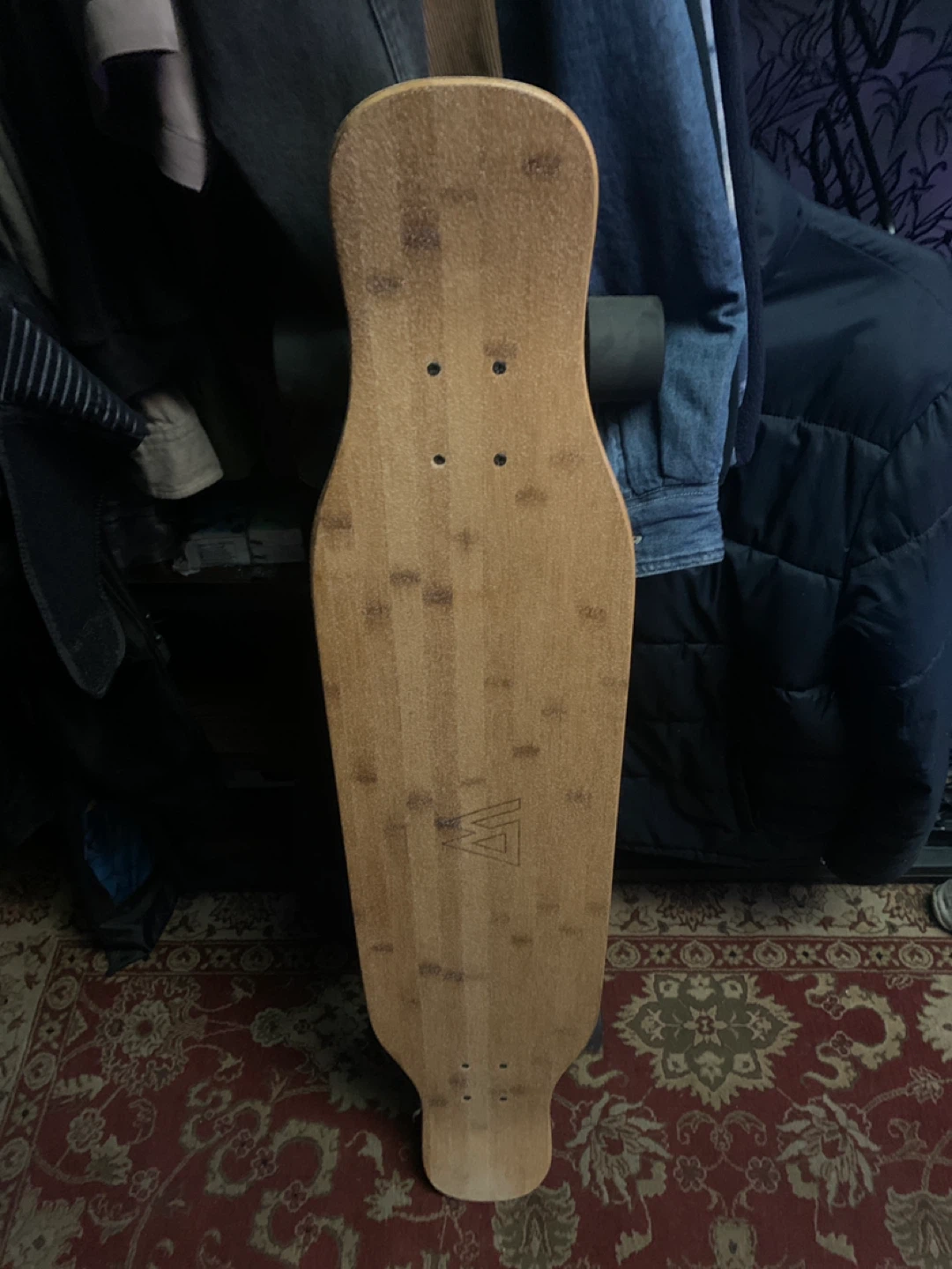 Magneto Bamboo Longboard Skateboard