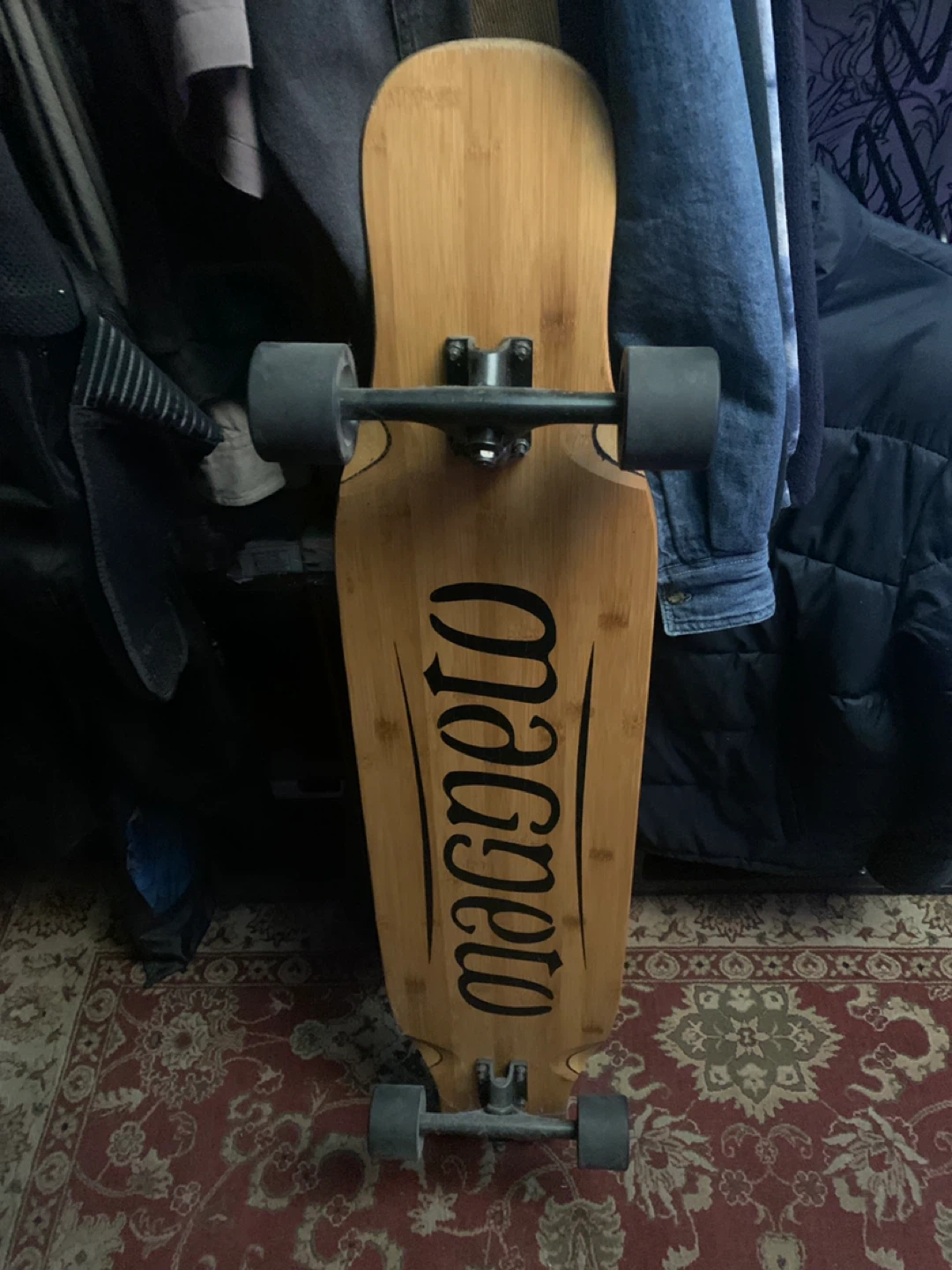 Magneto Bamboo Longboard Skateboard - photo 2