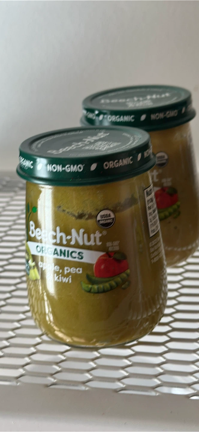 Beech-Nut Organics Apple, Pea & Kiwi Baby Food - 9 Jars 🏆 - photo 3