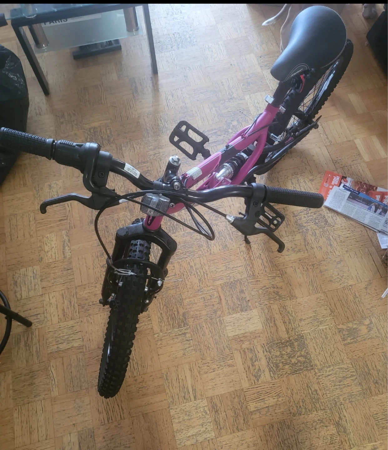 Pink Swift Kids Bike