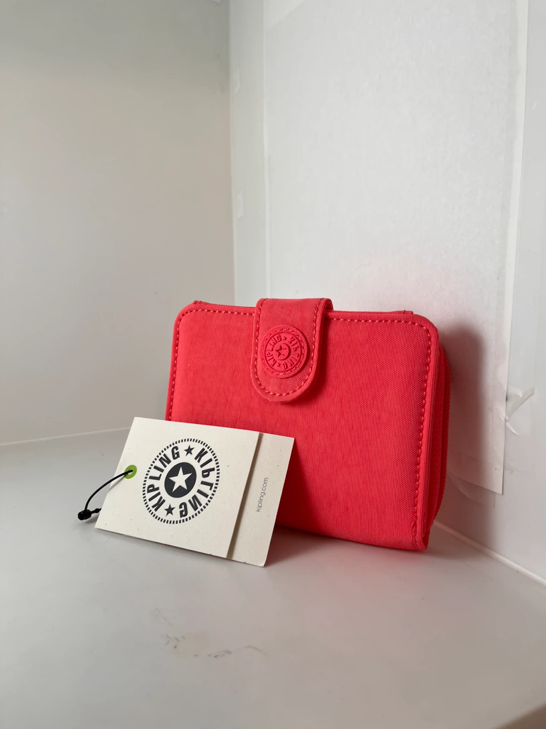 Kipling New Money Wallet - Coral - photo 3