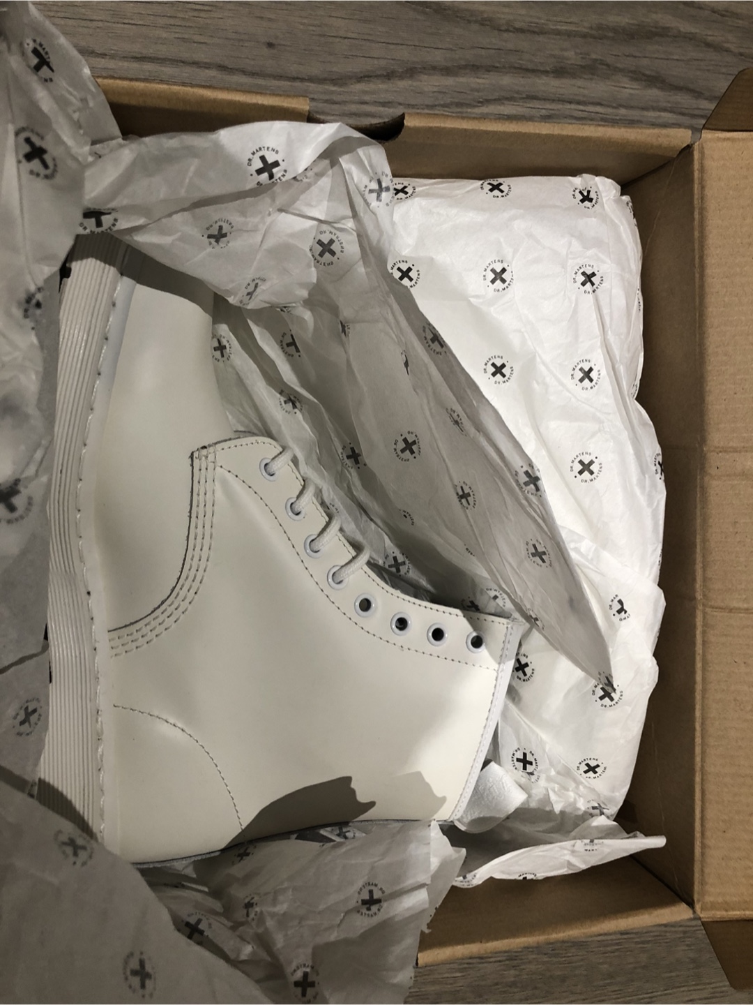 [Brand new]Dr. Martens 1460 Mono Smooth Boots - White