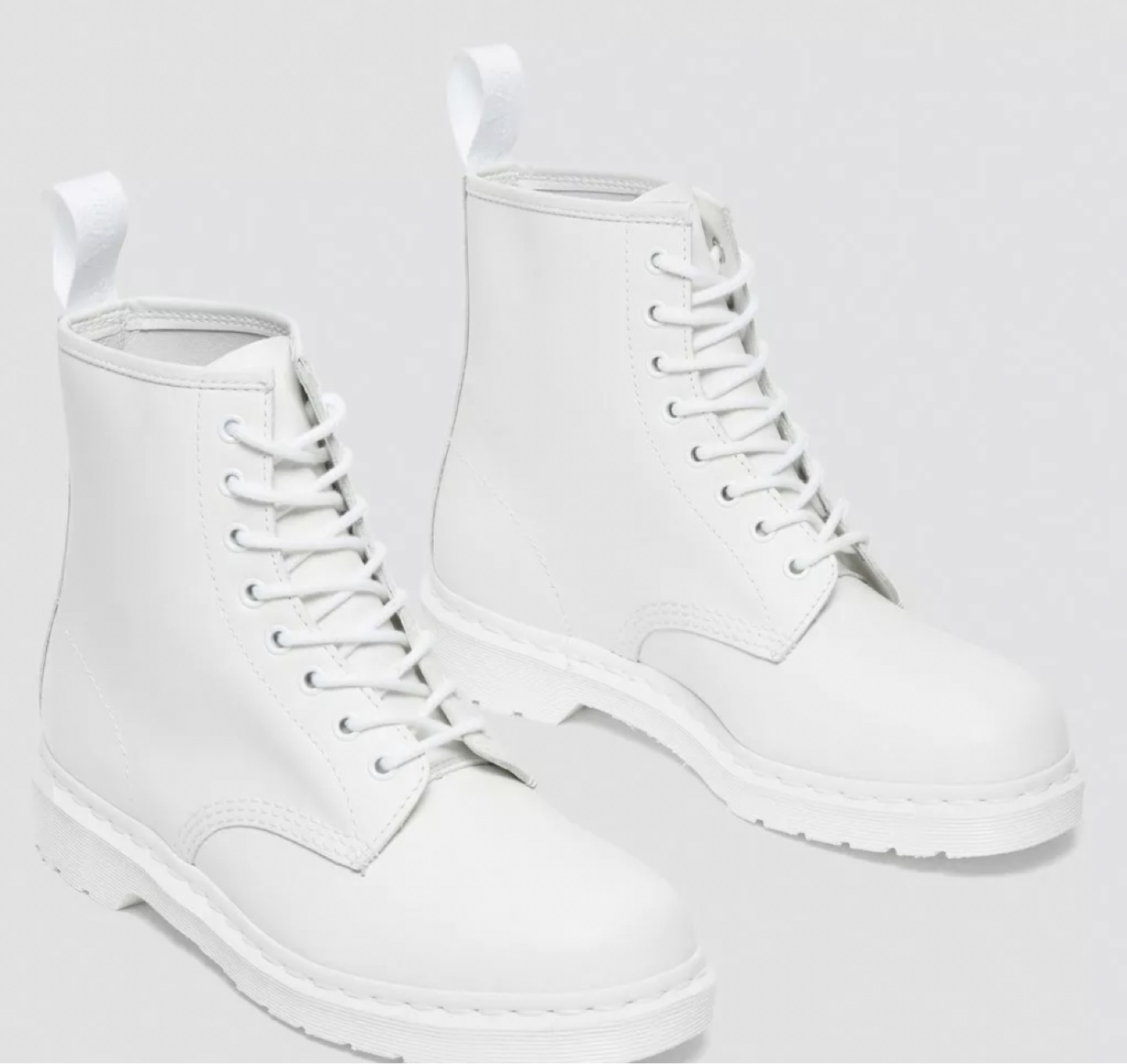 [Brand new]Dr. Martens 1460 Mono Smooth Boots - White - photo 4