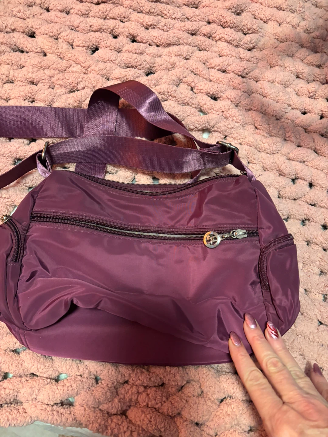 Purple Crossbody Purse