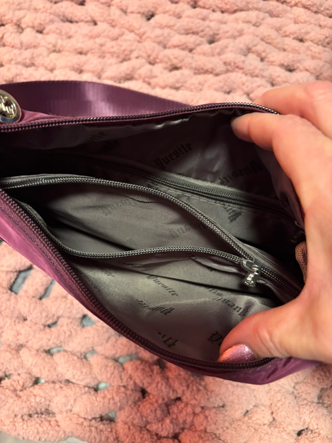 Purple Crossbody Purse - photo 3