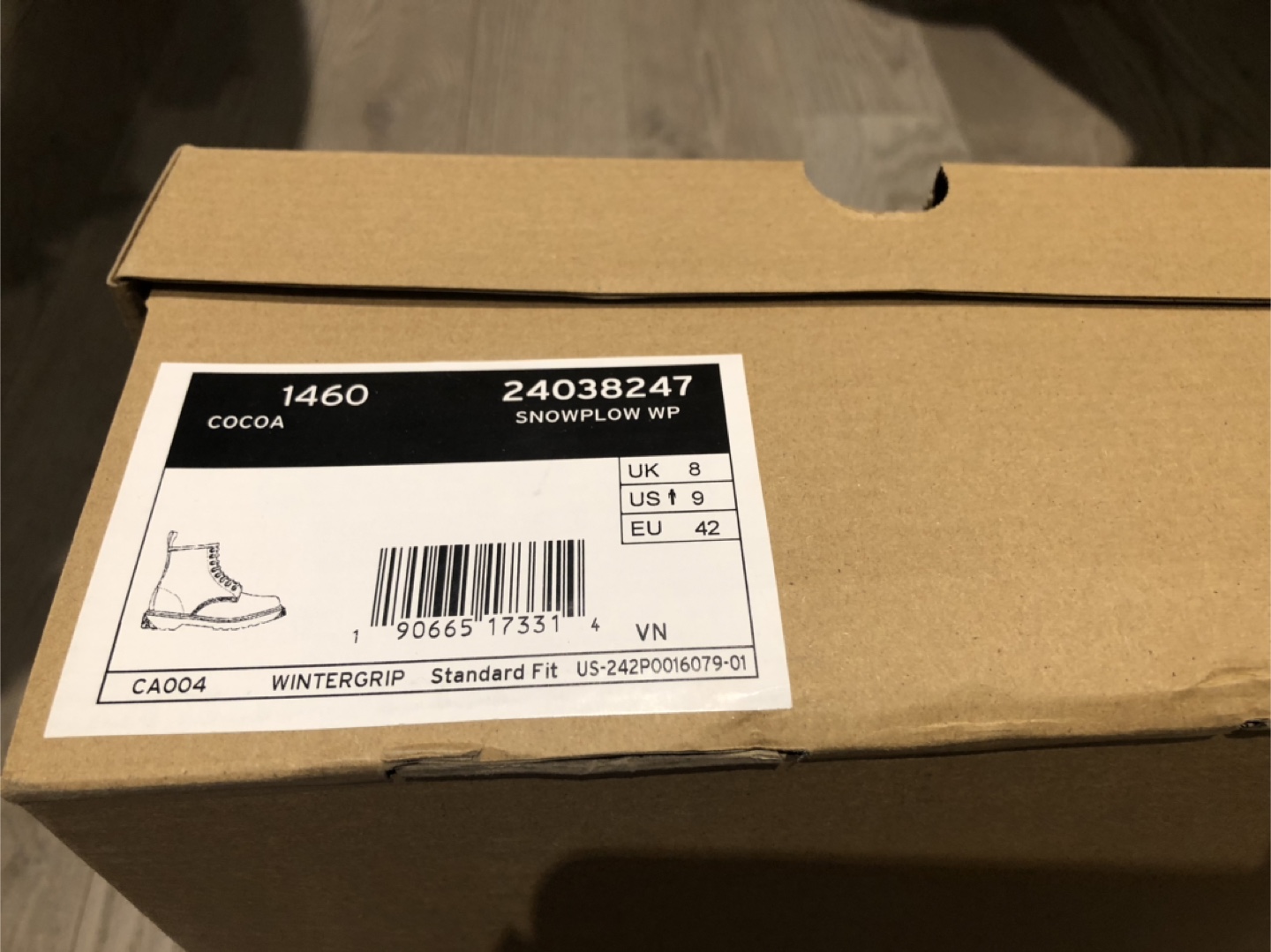 [Brand new]Dr. Martens 1460 Snowplow WP Cocoa Boots - photo 2