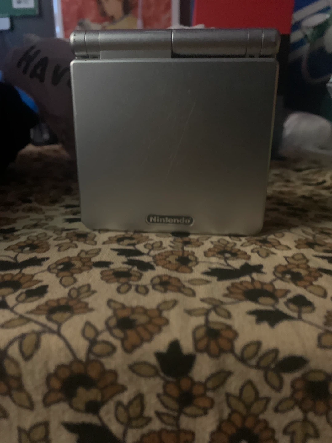 Nintendo Game Boy Advance SP - Silver + Free game/No charger