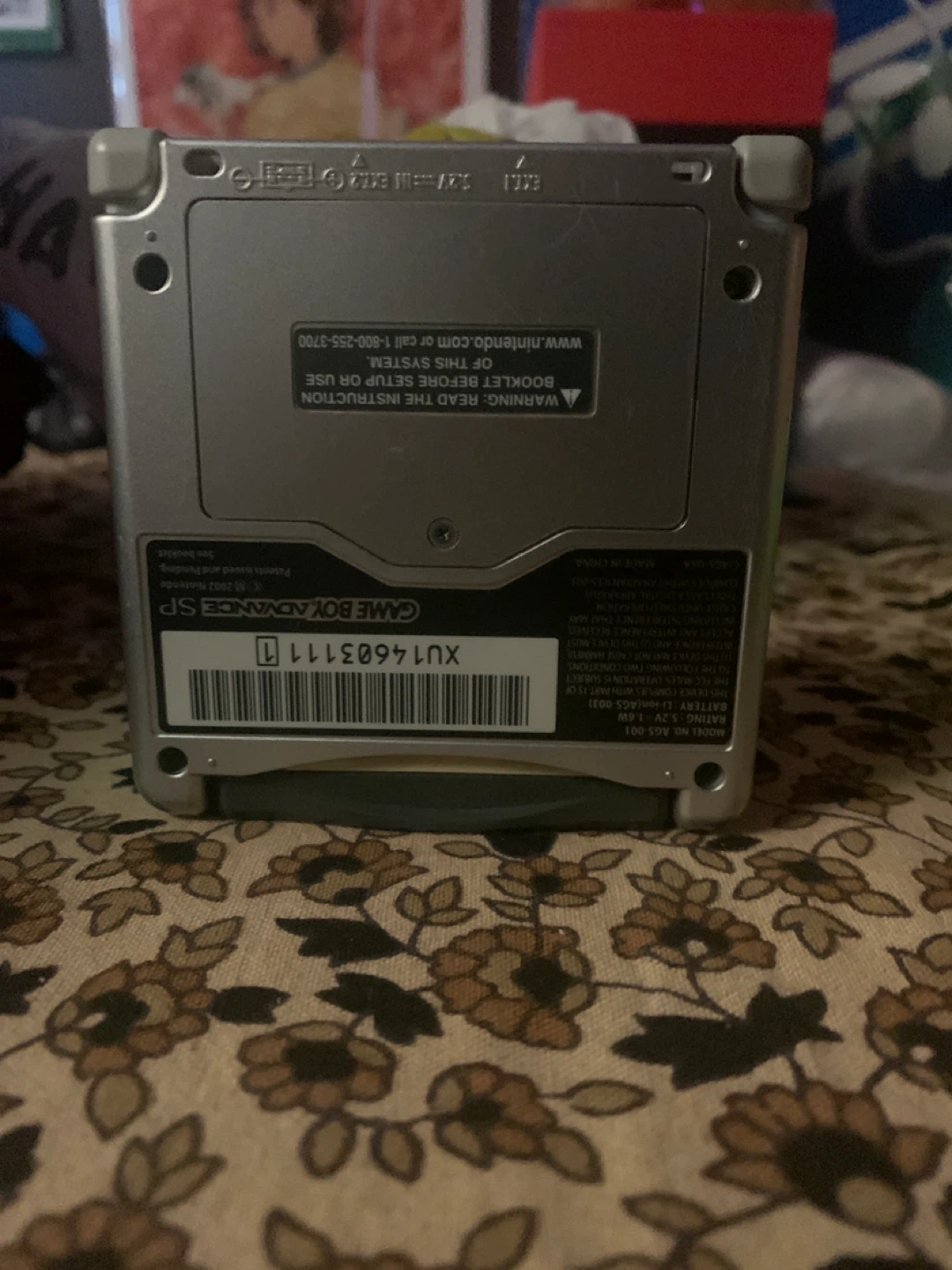 Nintendo Game Boy Advance SP - Silver + Free game/No charger - photo 2
