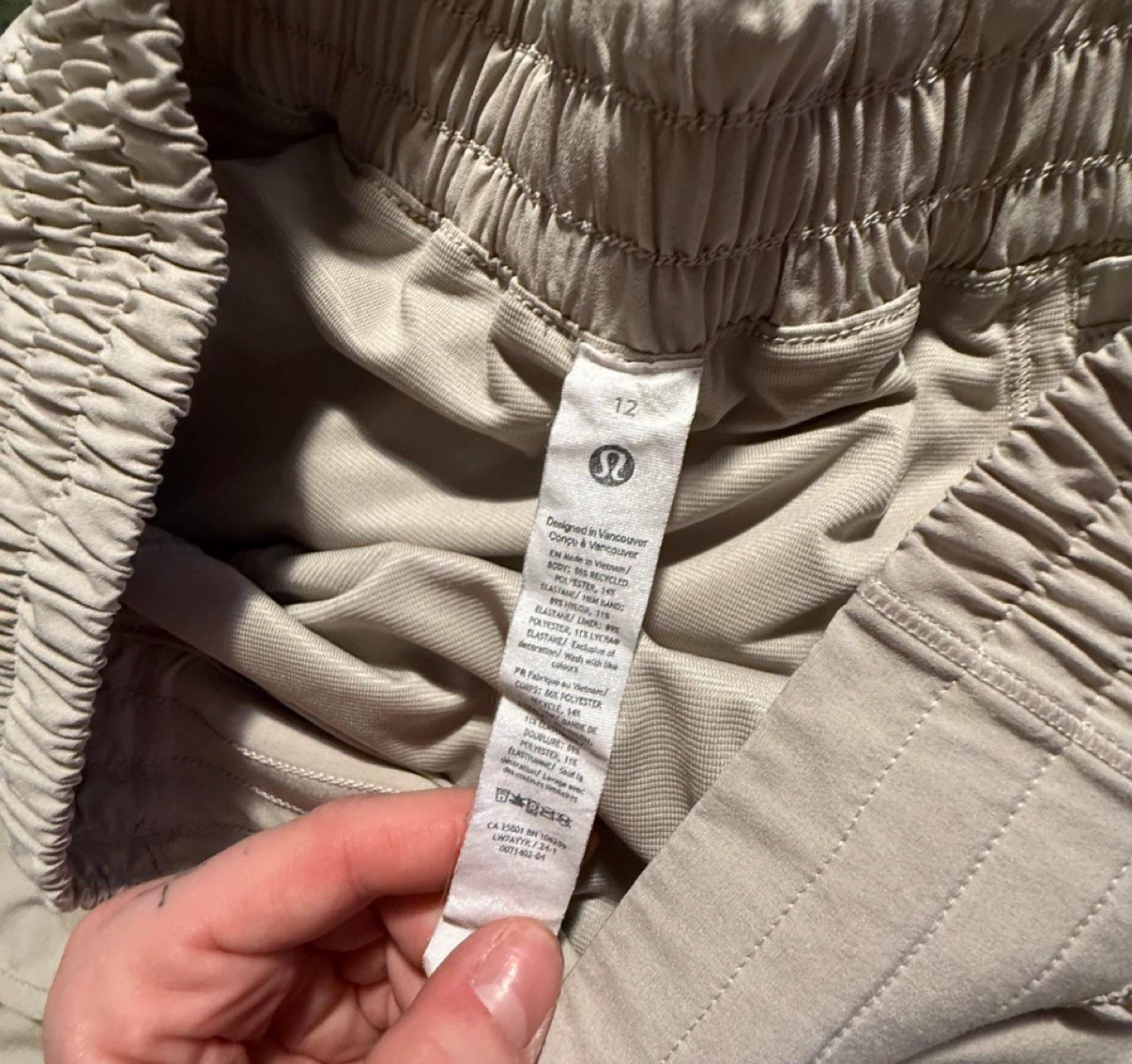 Lululemon Align High-Rise Shorts Size 12 Beige - photo 2