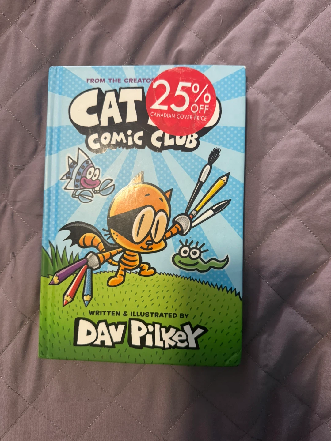 Cat Kid Comic Club book