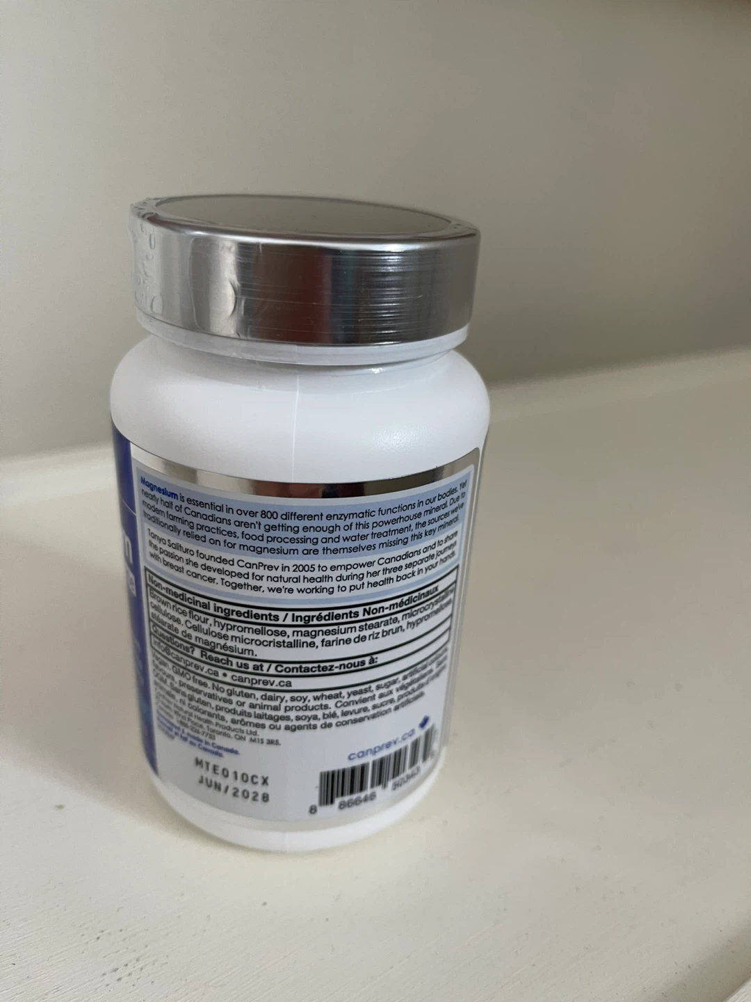 CanPrev Magnesium Threonate 120 Vegetable Capsules - photo 2