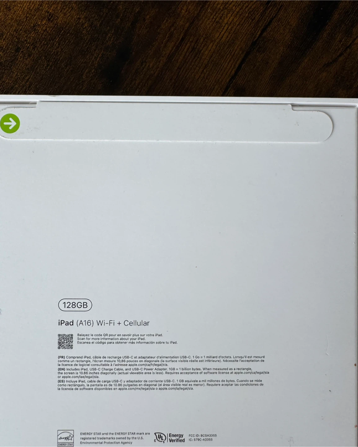 Apple iPad (A16) Wi-Fi + Cellular 128GB - photo 2