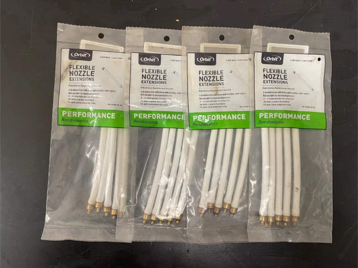 Orbit Flexible Nozzle Extensions (5 Pack) set of 4