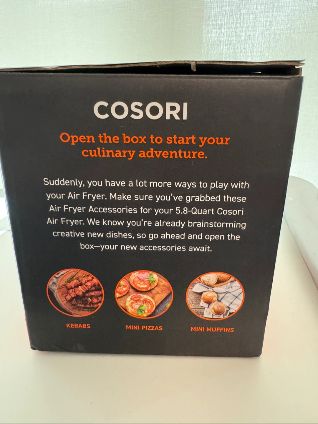 NEW in box!COSORI 5.8-Quart Air Fryer Accessories Set - photo 3