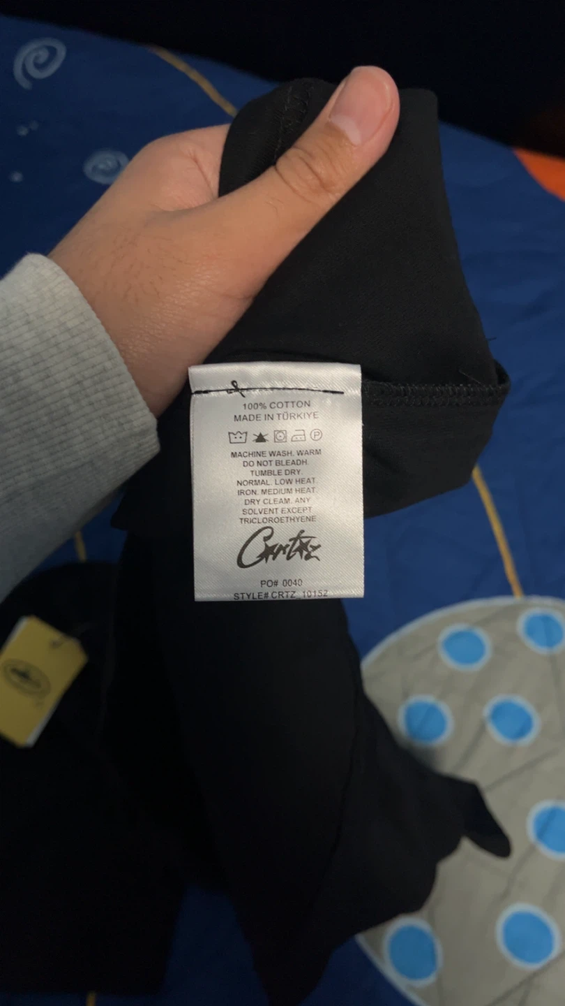 Corteiz Black T-Shirt Medium - photo 5