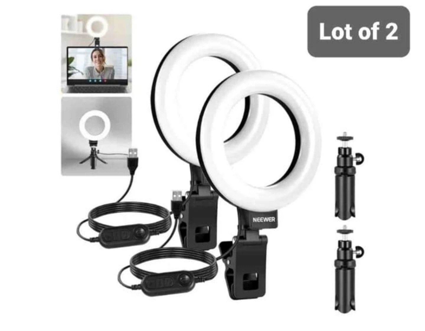 Selfie ring light