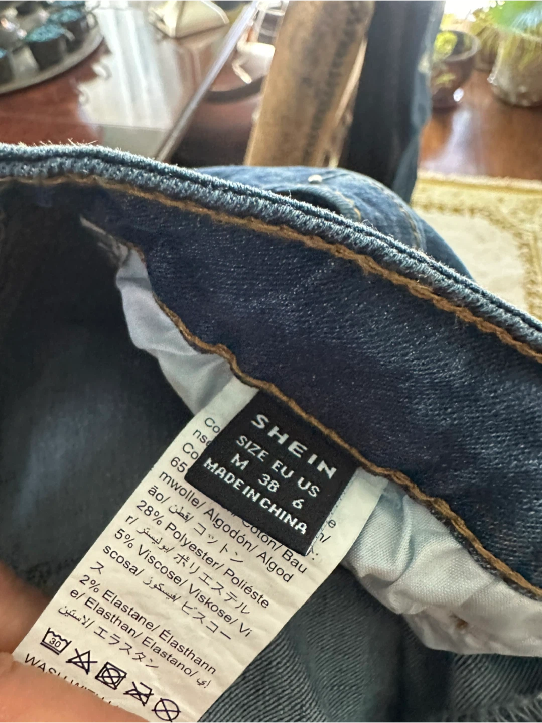 Classic Blue Women's Wide Leg Jeans 28W by 30L - photo 4