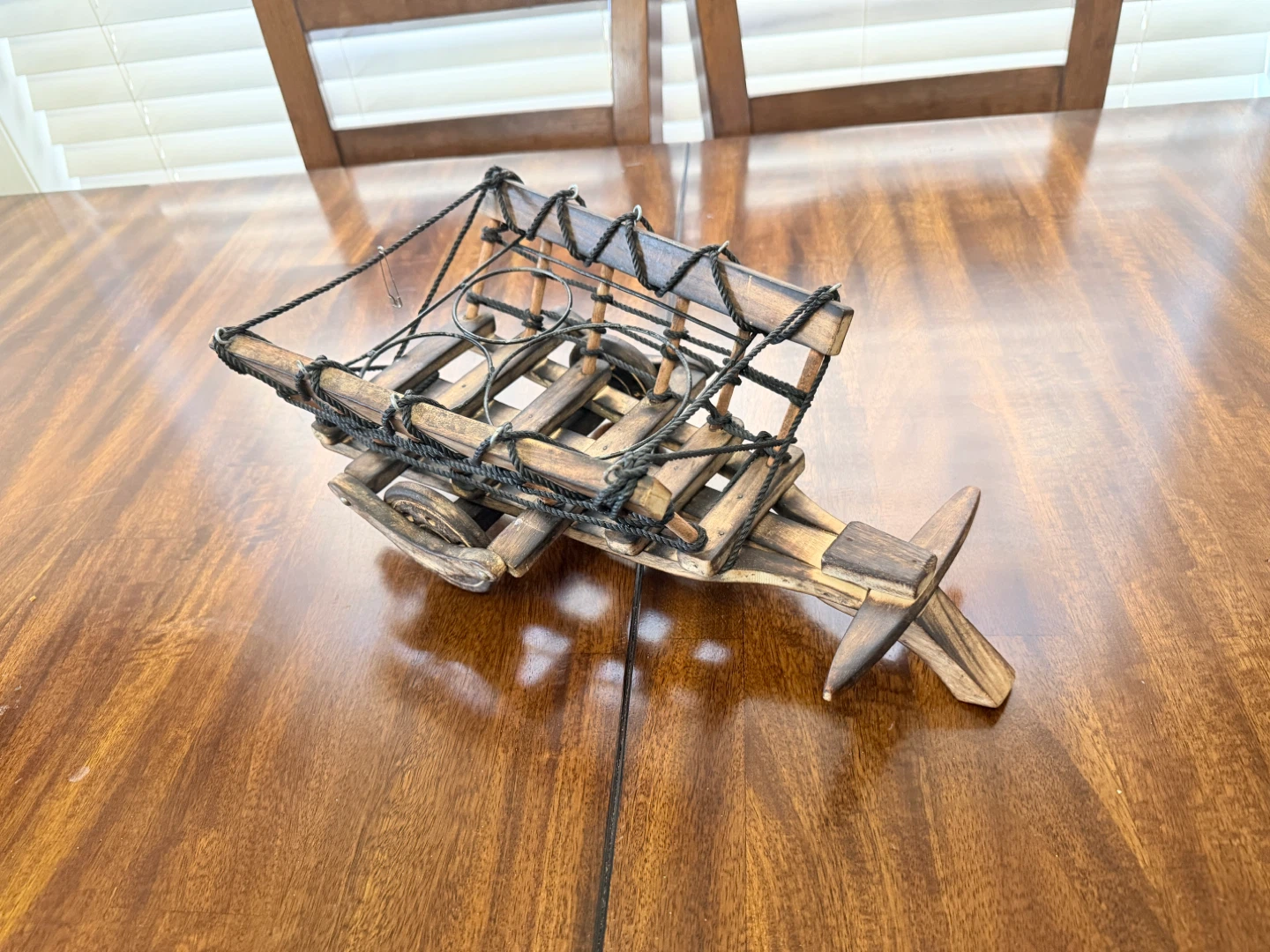 Wooden Wine Bottle Holder - photo 2