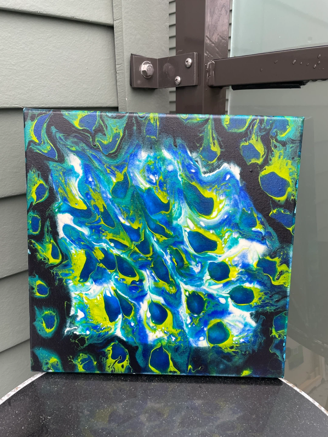 Fluid Abstract Acrylic Pour Paintings Andrea Louis - photo 3