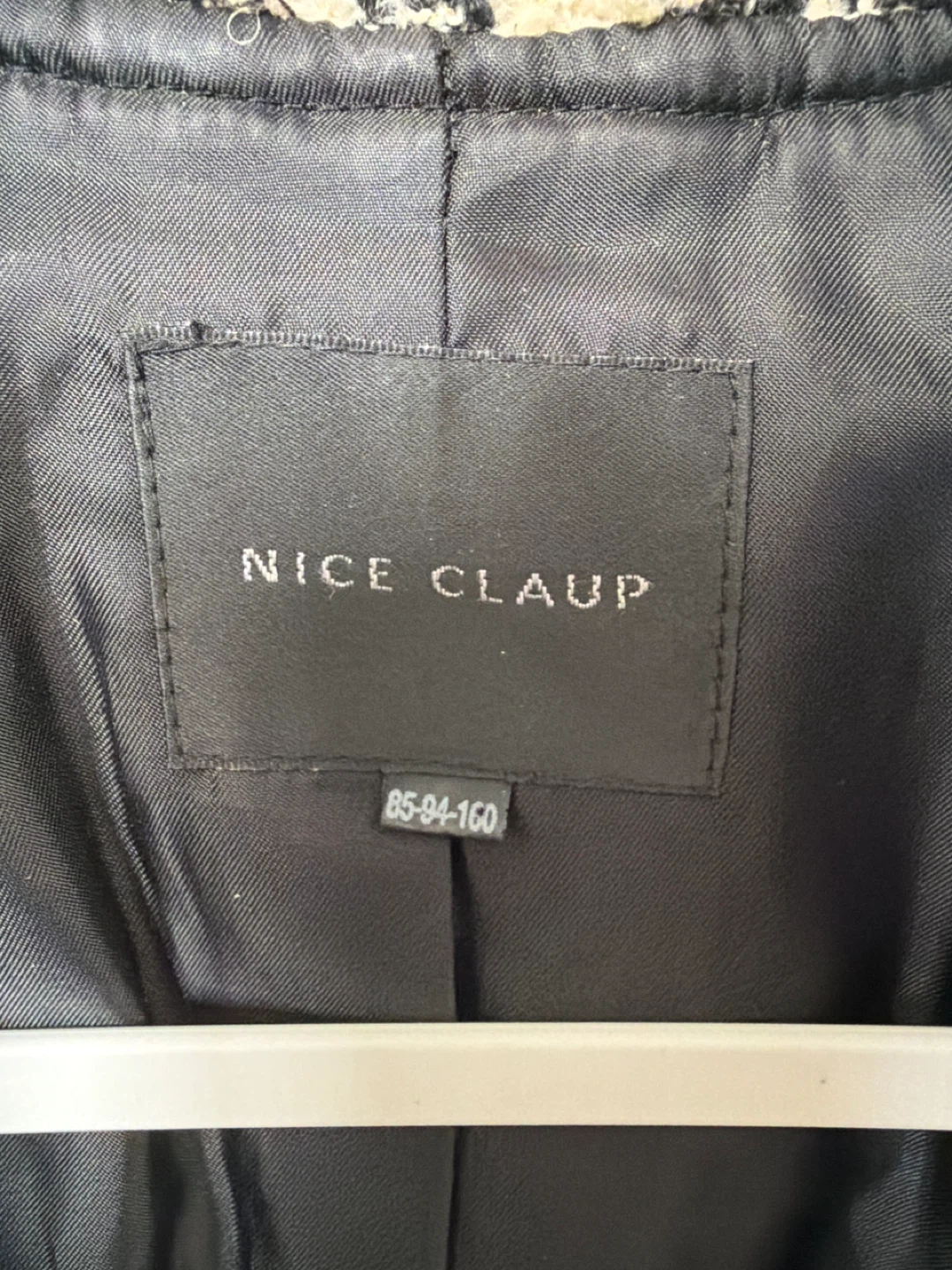 NICE CLAUP Houndstooth Belted Coat - photo 2