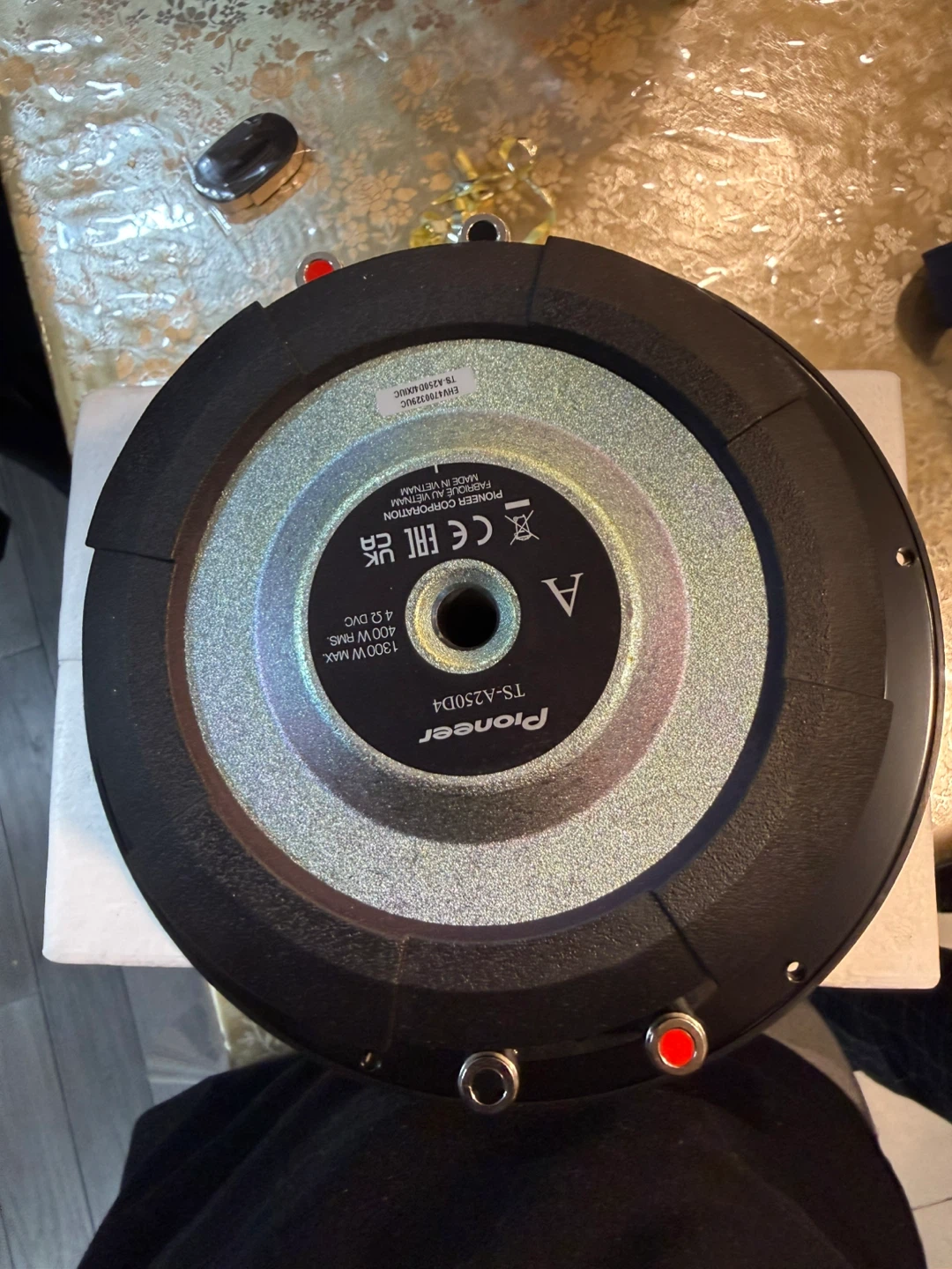 Pioneer TS-A250D4 10" 1300W Component Subwoofer - photo 3
