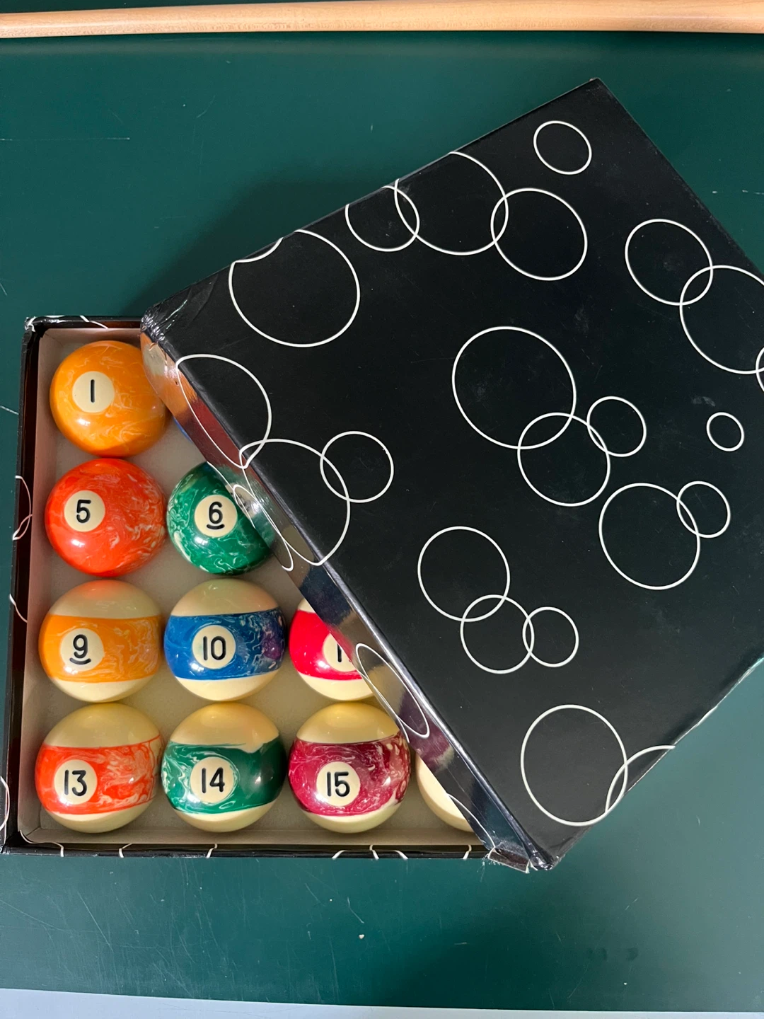 Pool Balls Set with Case - photo 2