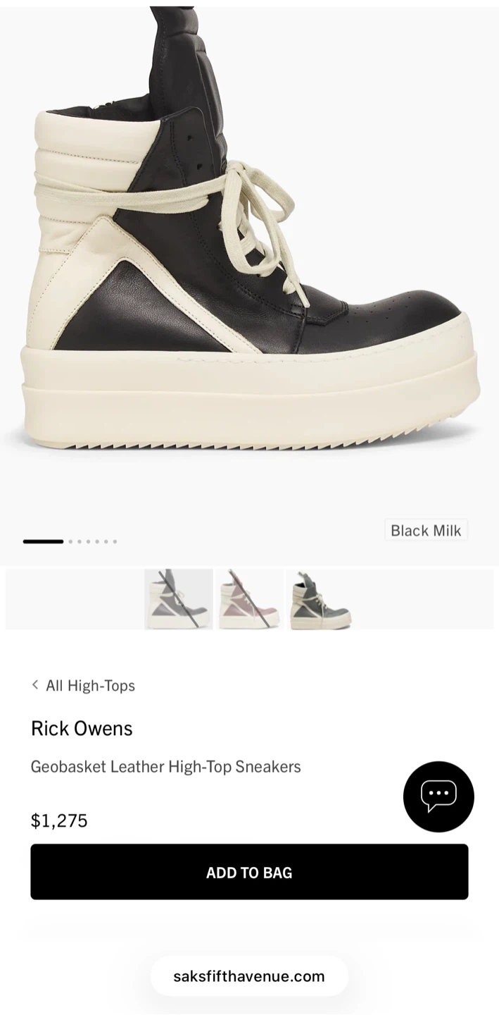 Rick Owens Mega Bumper Geobasket - photo 4
