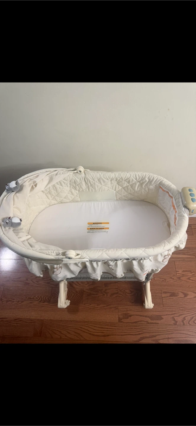 Baby Bed- Sleep Sounds, Night Light, Soft Vibration - photo 5