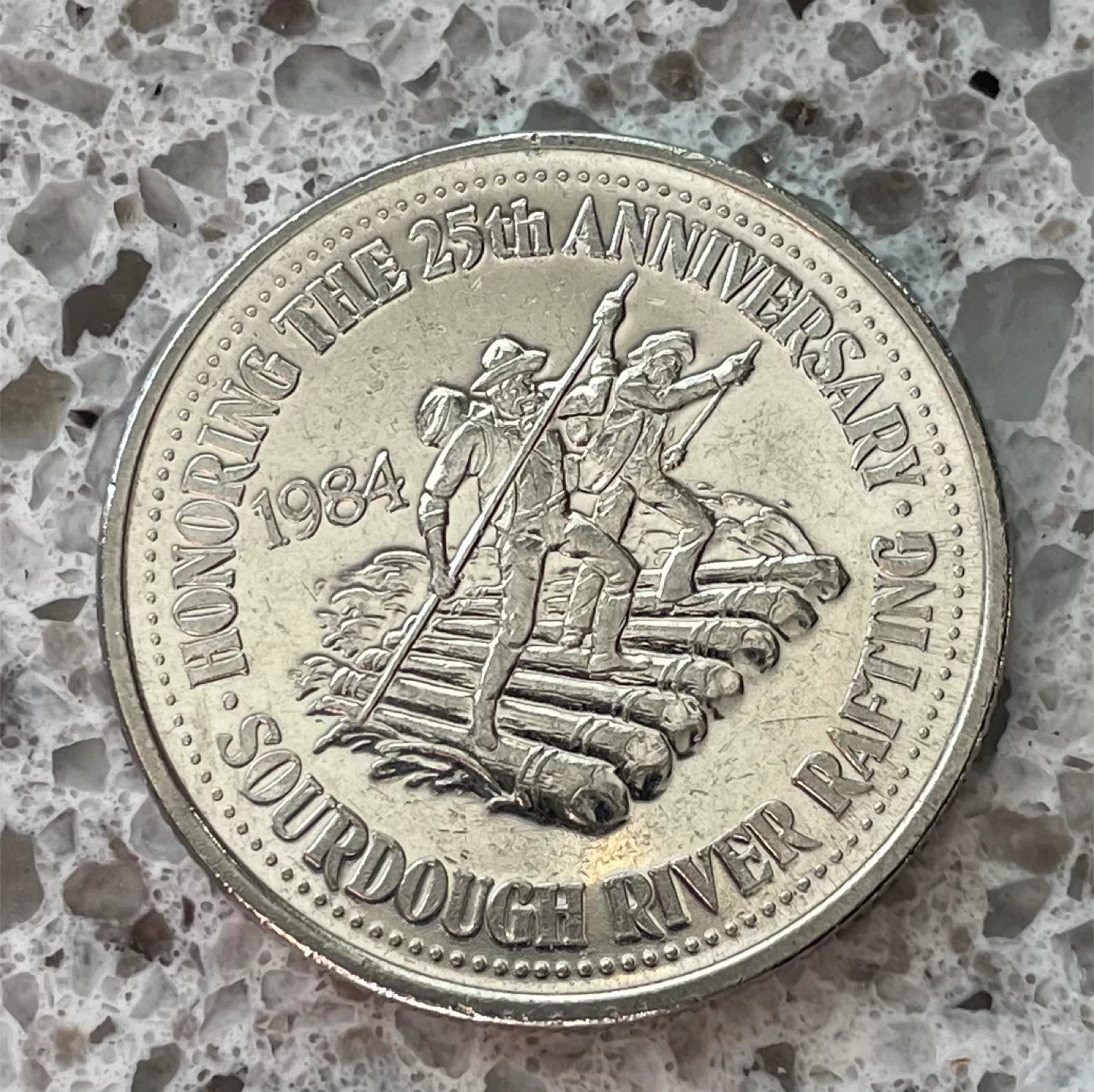 Edmonton Klondike Days Souvenir Dollar - 1976 & 1984