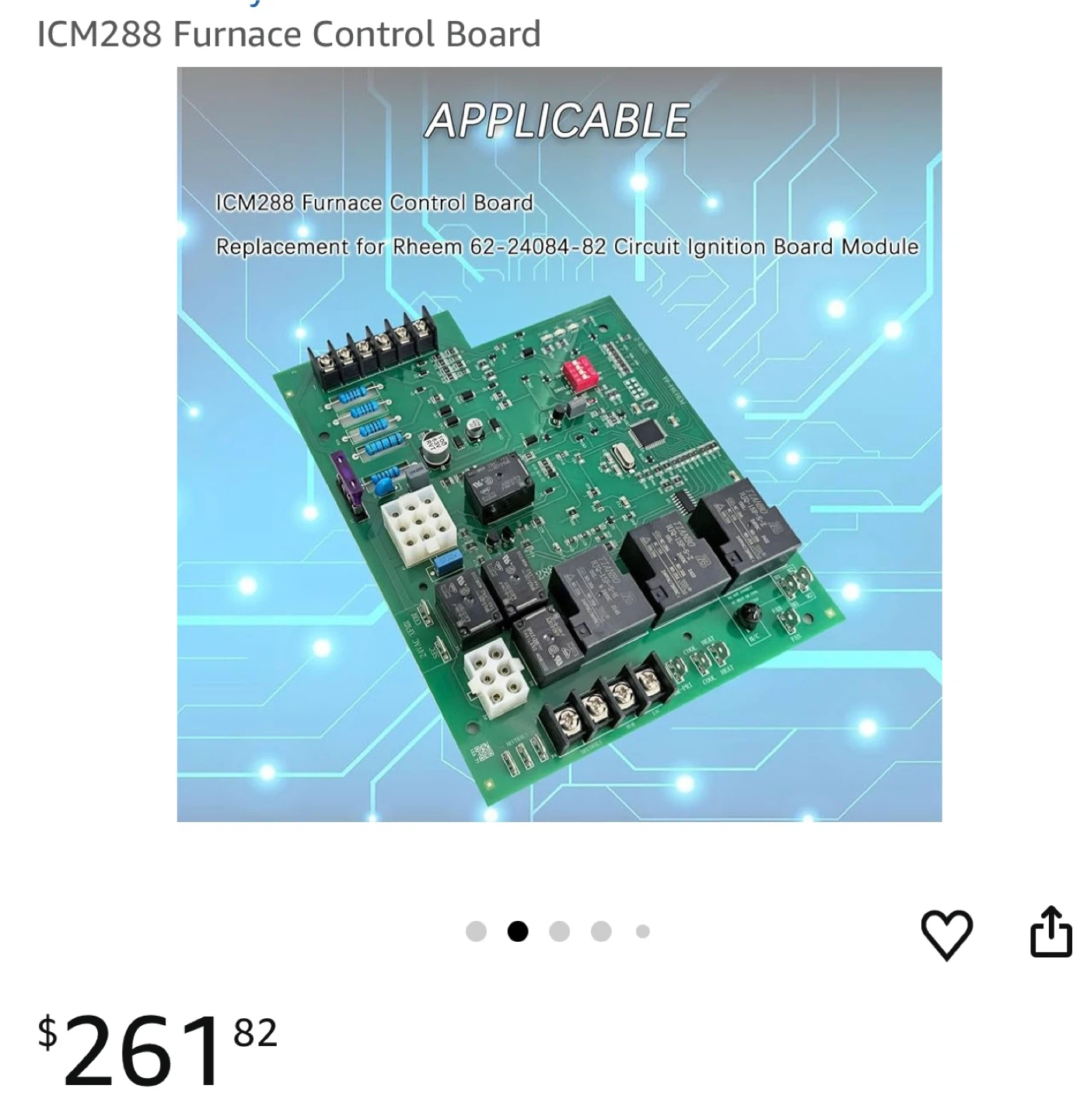 ICM288 Furnace Control Board - photo 4